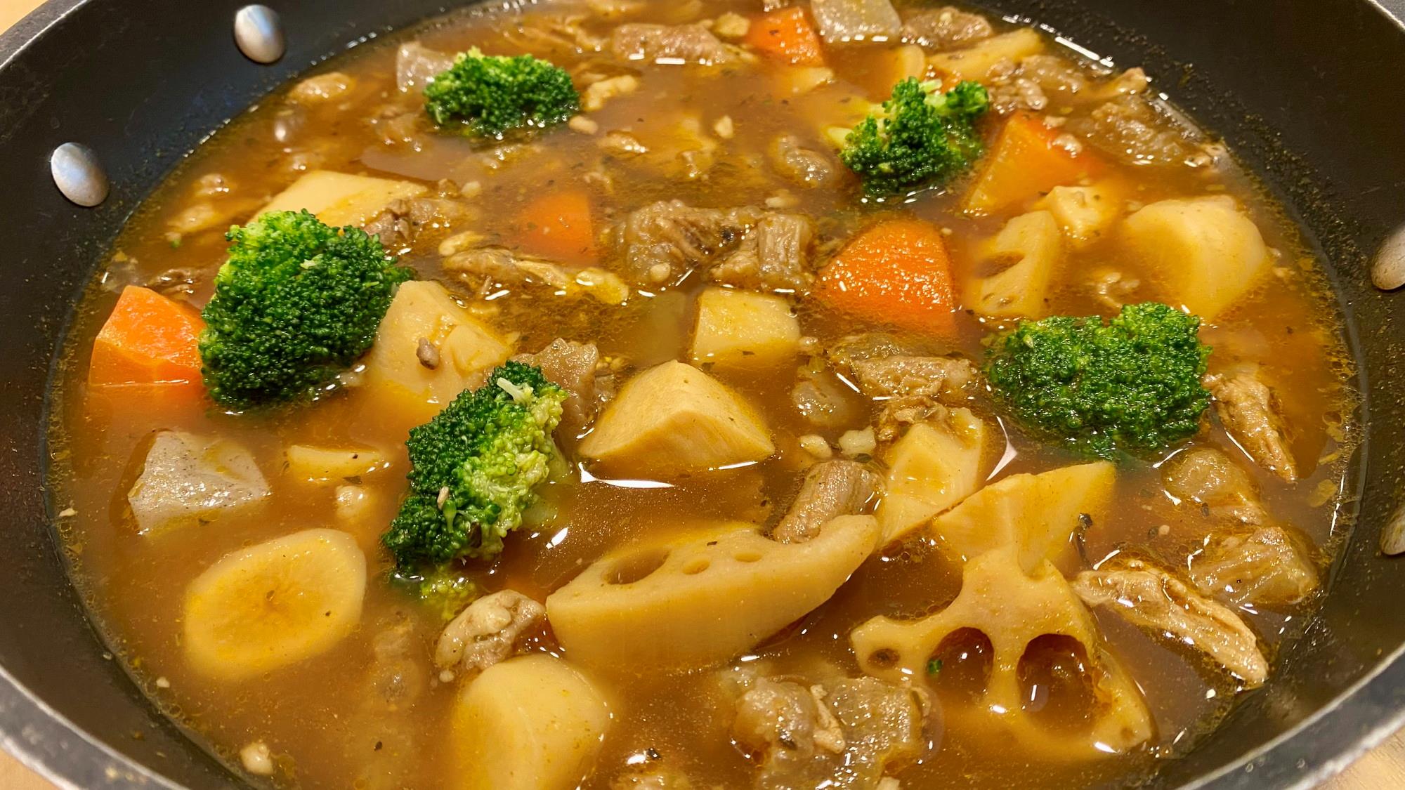 朝食イメージ  （スープカレー）