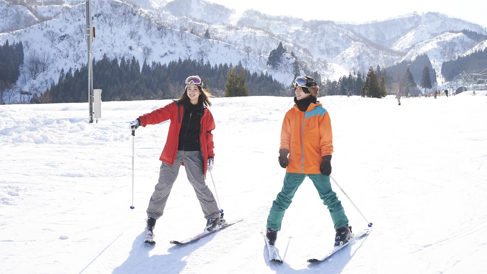 【カップル＆シニアスキー2食付】★嬉しい5大特典付★スキー場までお車約5分で楽々