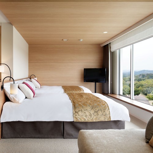 [Premier Deluxe Room] Sophisticated room based on natural wood
