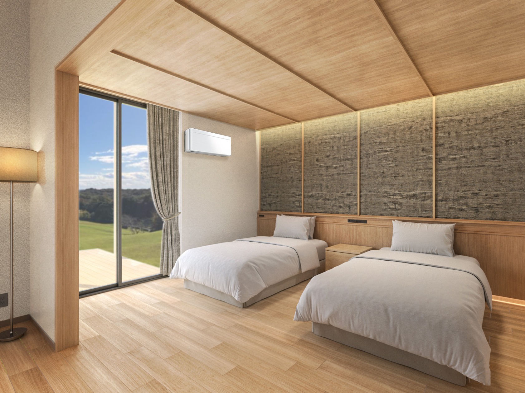 【2026年4月OPEN】ヒルズヴィラ　ベッドルーム（イメージ）