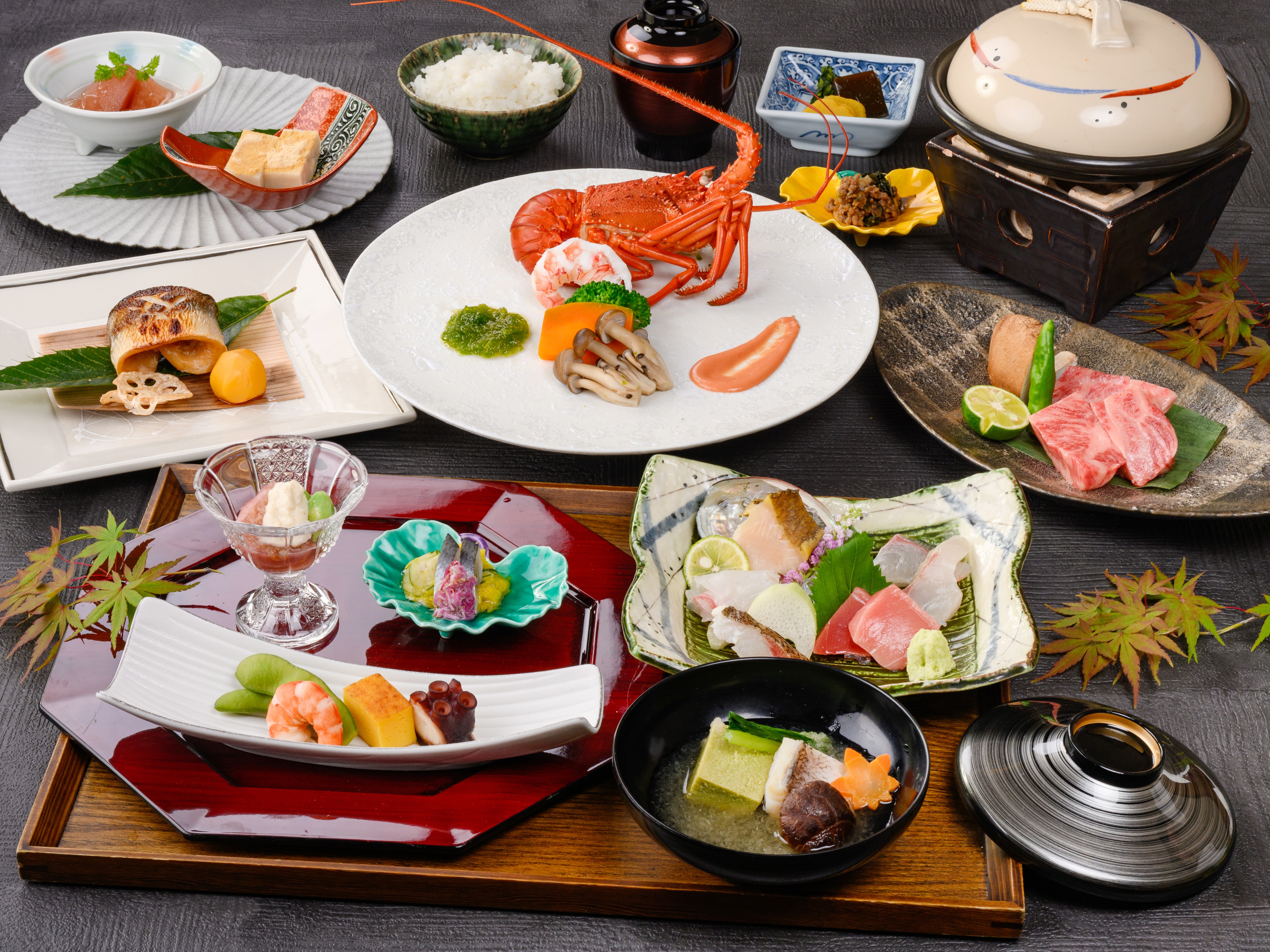 【ご夕食】里海　山コース　※2025秋冬イメージ