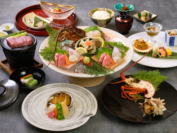 【ご夕食】里海　月コース　※春夏イメージ