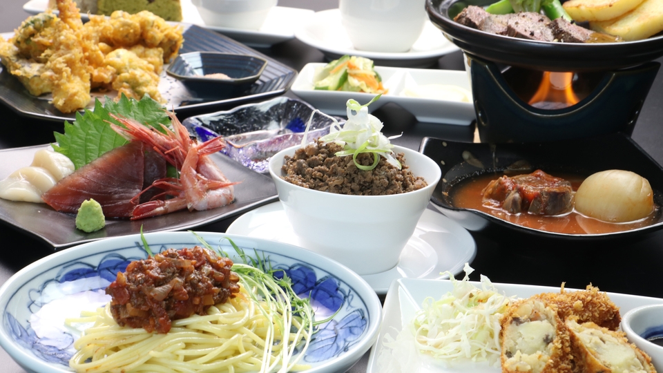 【5％OFF】【楽天スーパーSALE】楓 (夕朝食付）贅沢な森のごちそうと鹿肉料理を愉しめる