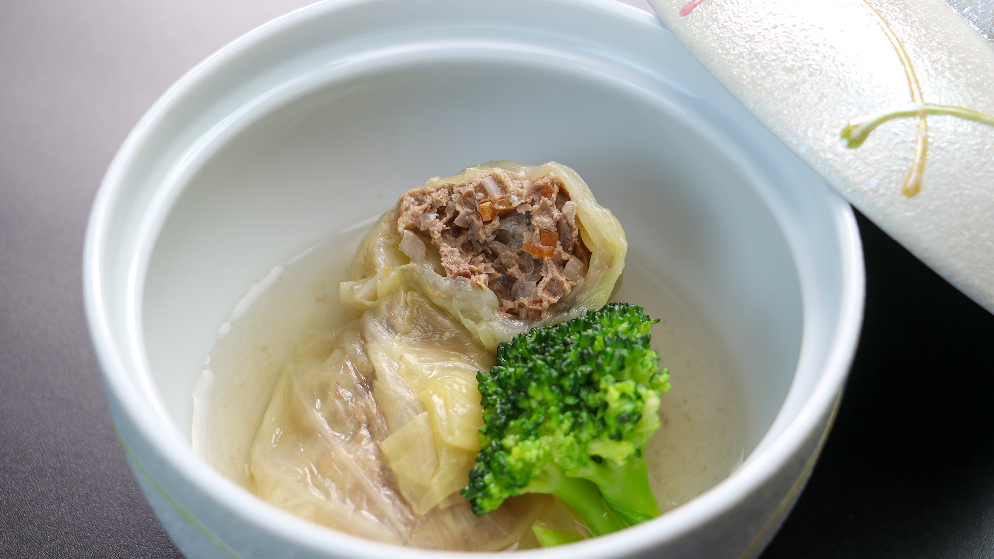 #【ご夕食一例】鹿肉ロールキャベツ