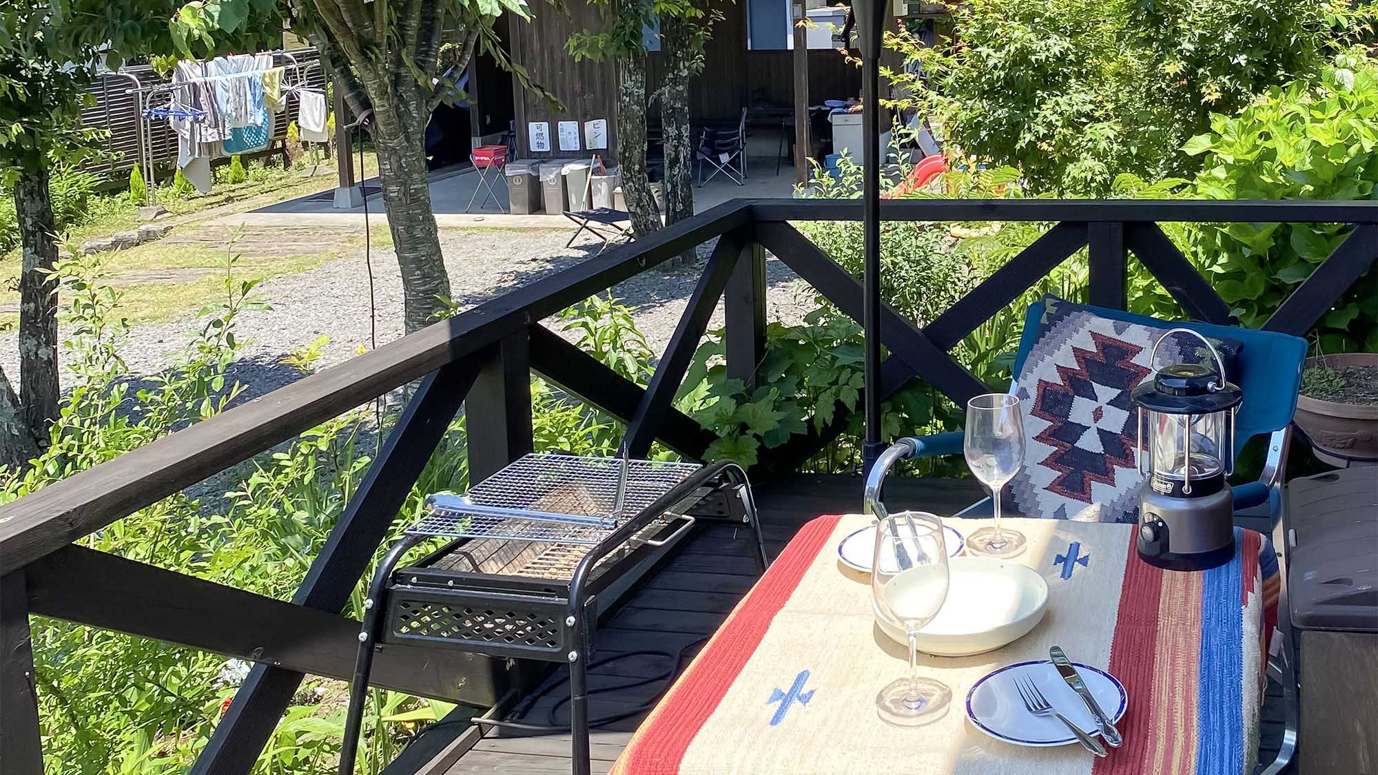 ・＜やよい＞BBQも可能です。事前にお電話でお申し込みください