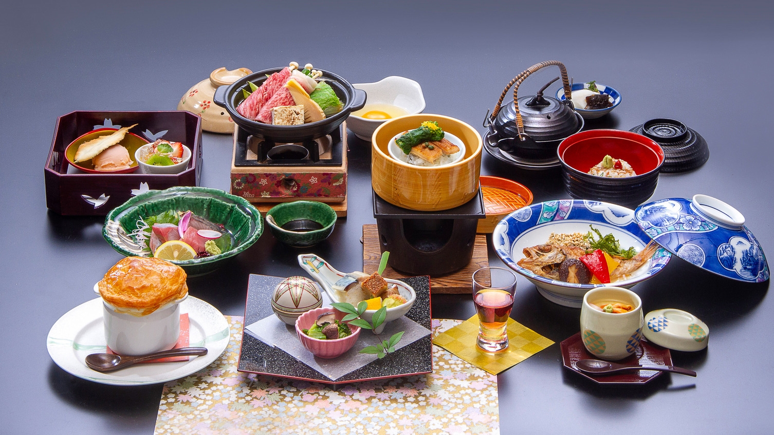 【島根×山陰季節の味覚×夕食部屋食】ご当地ブランド！「島根尽くし満足会席」