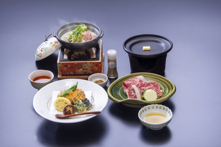 【島根×山陰季節の味覚×夕食部屋食】ご当地ブランド！「島根尽くし満足会席」