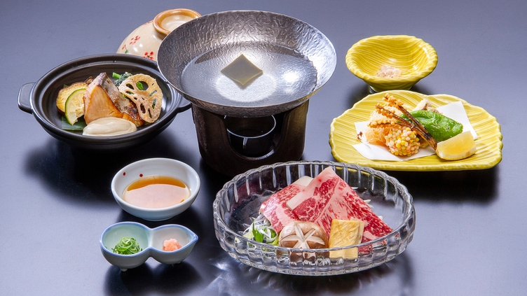 【島根×山陰季節の味覚×夕食部屋食】ご当地ブランド！「島根尽くし満足会席」