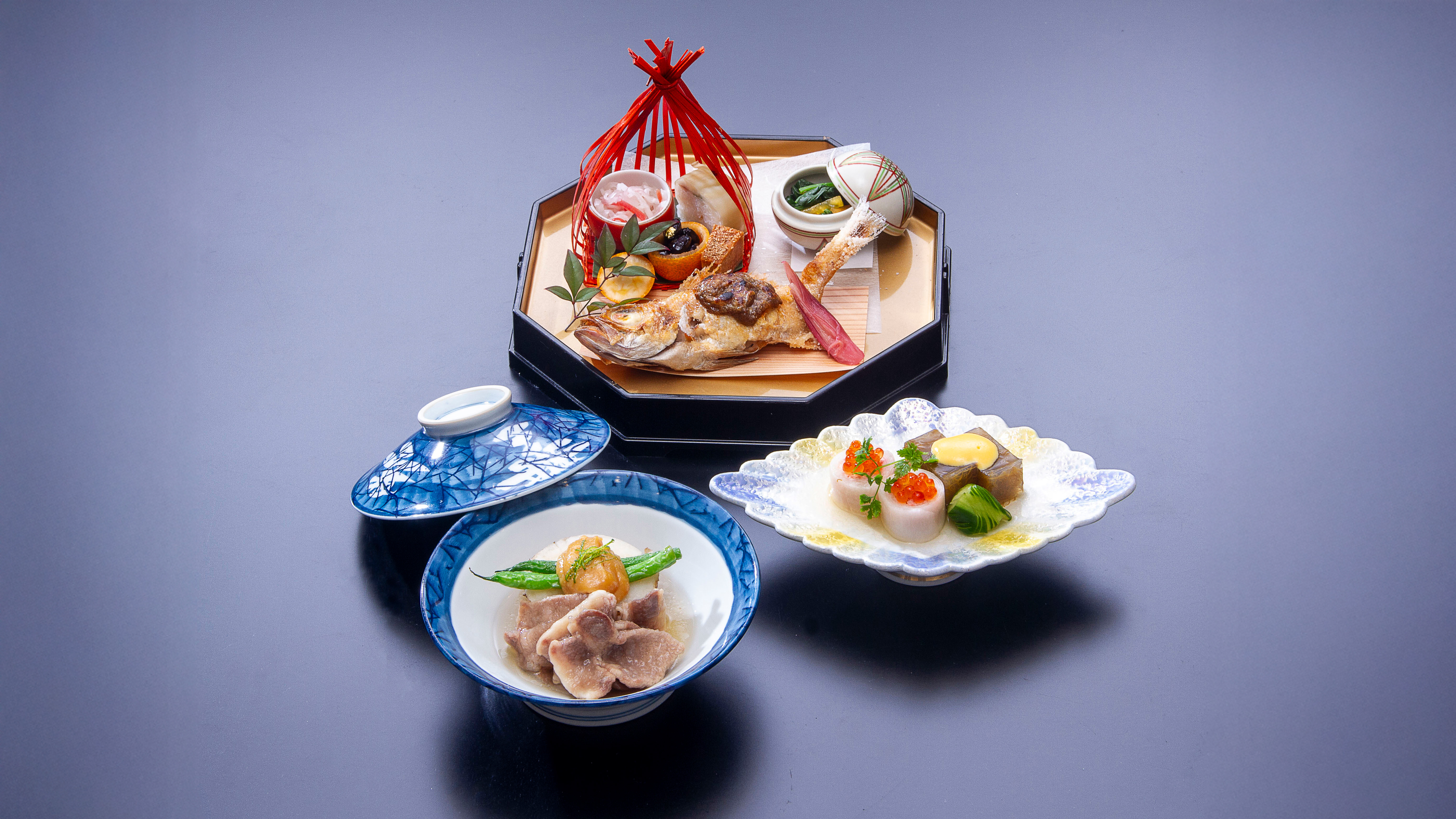 【2025冬】前菜・山くじら風呂吹・絹田巻寄せもずく