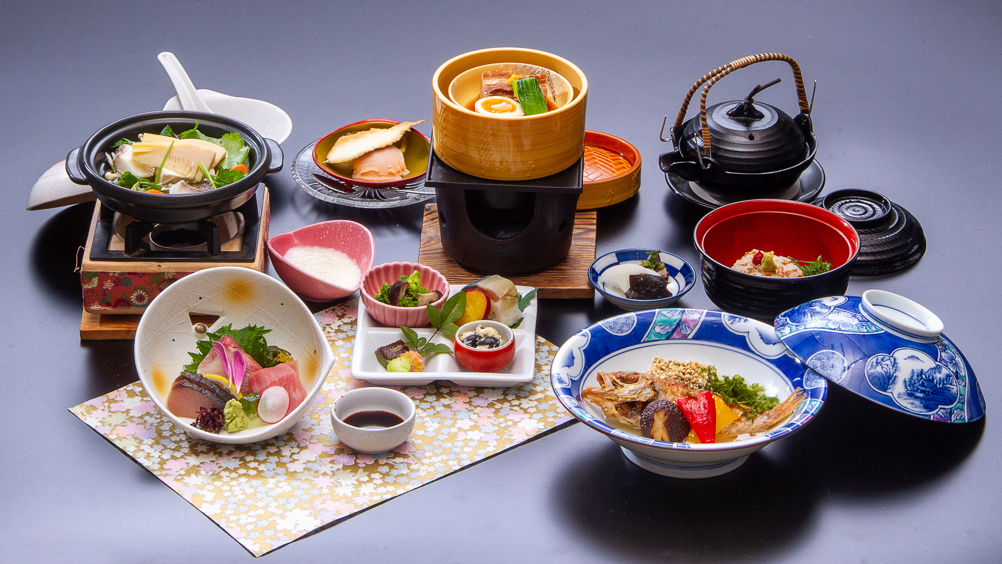 【2026春◆美味少量会席】量が控えめの季節の会席料理です。