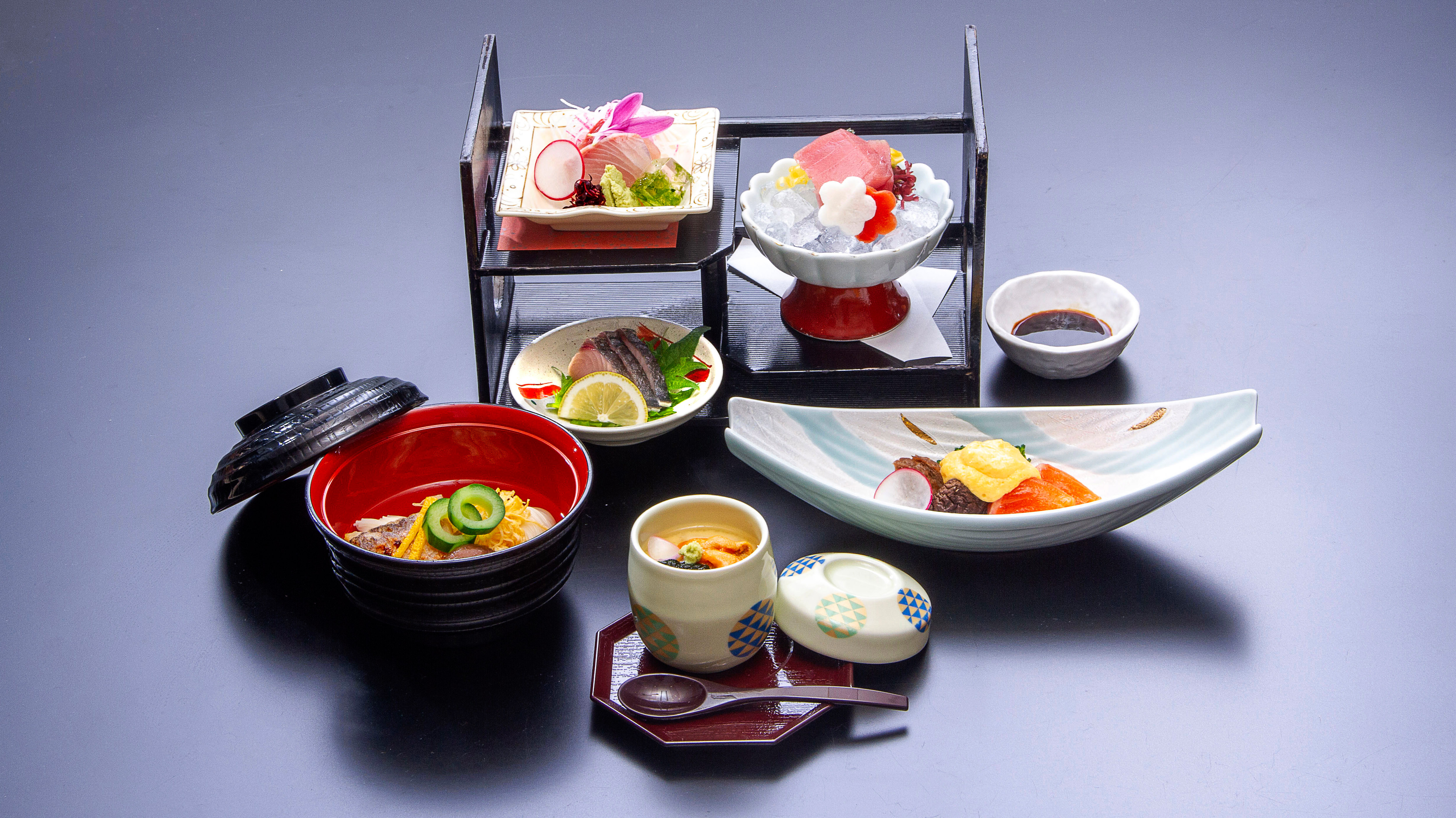 【2026春】造り・甘鯛素麺・雲丹玄丹蕎麦茶碗蒸し