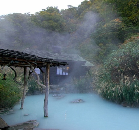 鶴の湯混浴露天風呂