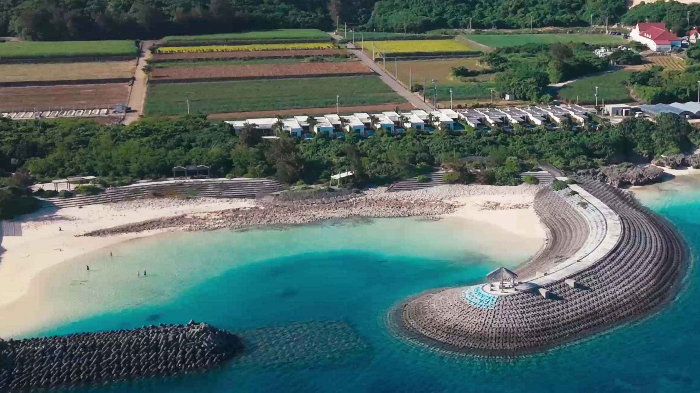 わいわいビーチ空撮