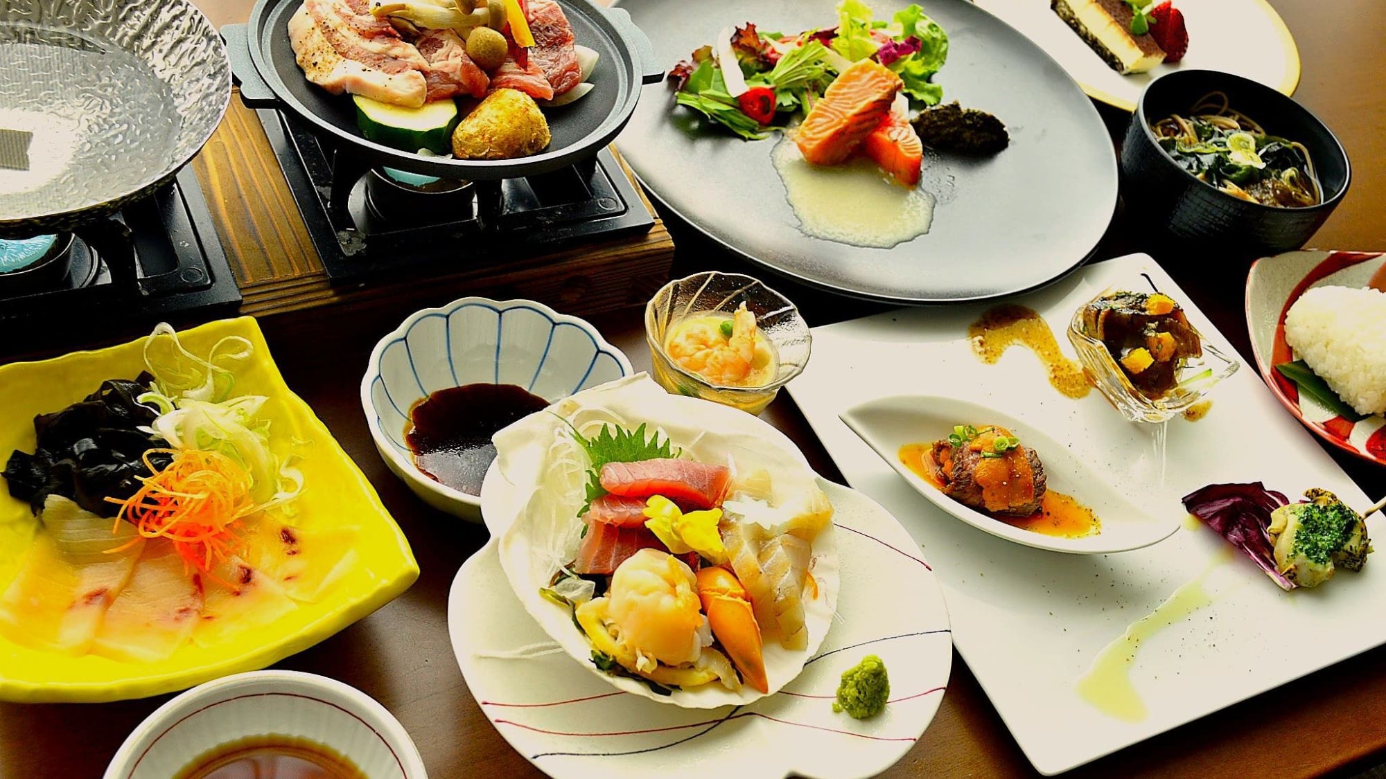 三陸の夏の恵みをたっぷりと！【夏の三陸限定プラン】旬食材を贅沢に味わう絶品料理「凪」【2食付】