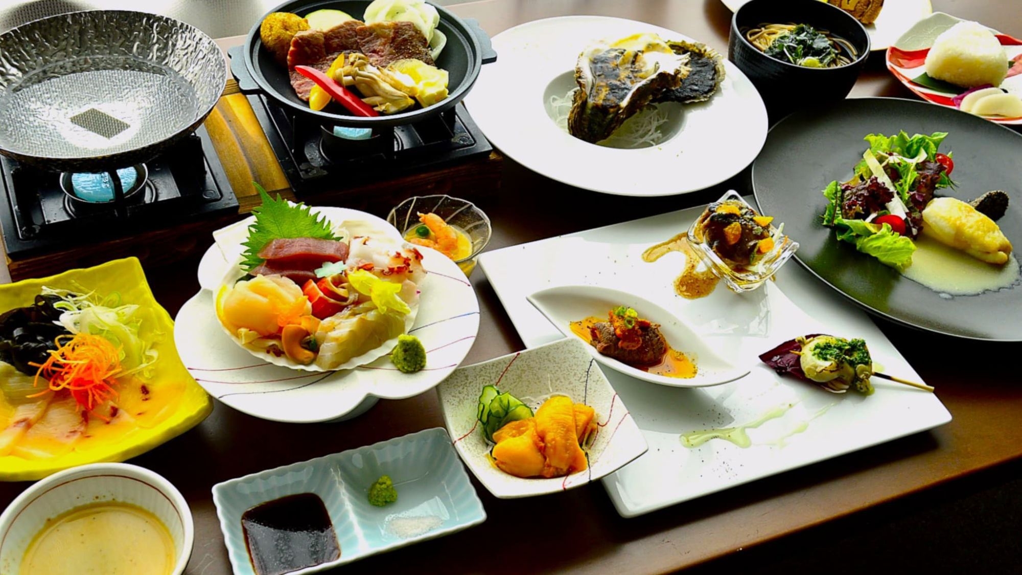 三陸の夏を贅沢に！【夏限定特別プラン】海と陸の厳選食材を堪能する絶品会席「薫」【2食付】