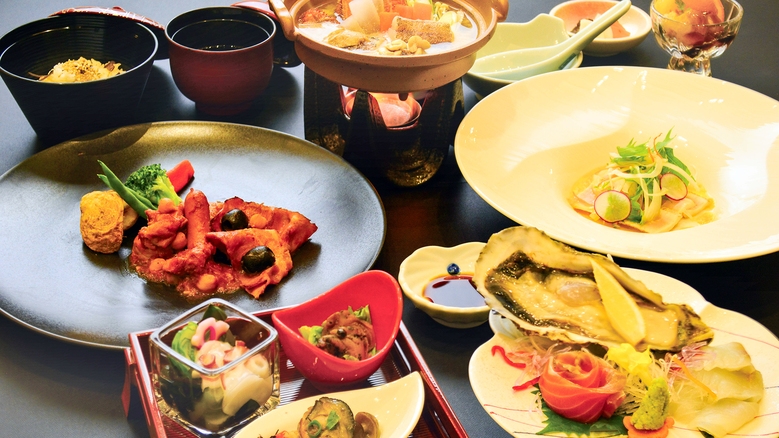 三陸の冬を味わう！【和洋会席「凪」】寒さと共に旨くなる三陸海鮮！岩手の恵み！冬季限定プラン【2食付】