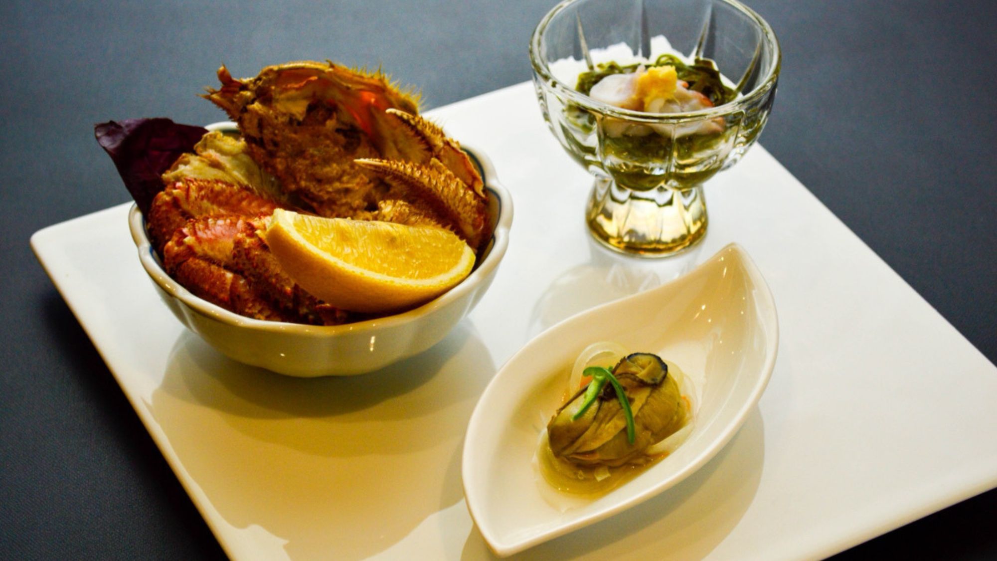 三陸の春を堪能！【春の三陸限定プラン】毛ガニに舌鼓！地元食材を贅沢に使った絶品料理「凪」【2食付】