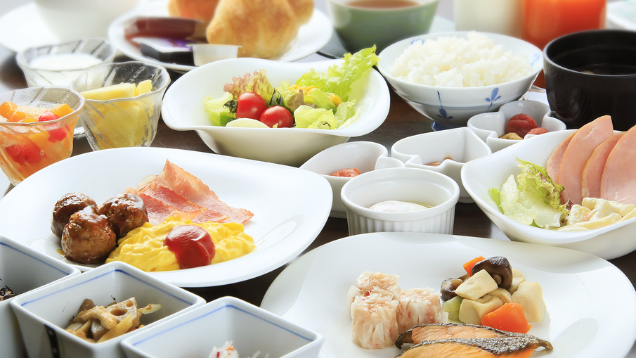 【5連泊】連泊予約でお得に！地元食材を使った自慢のフルバイキングをお楽しみください【朝食付】