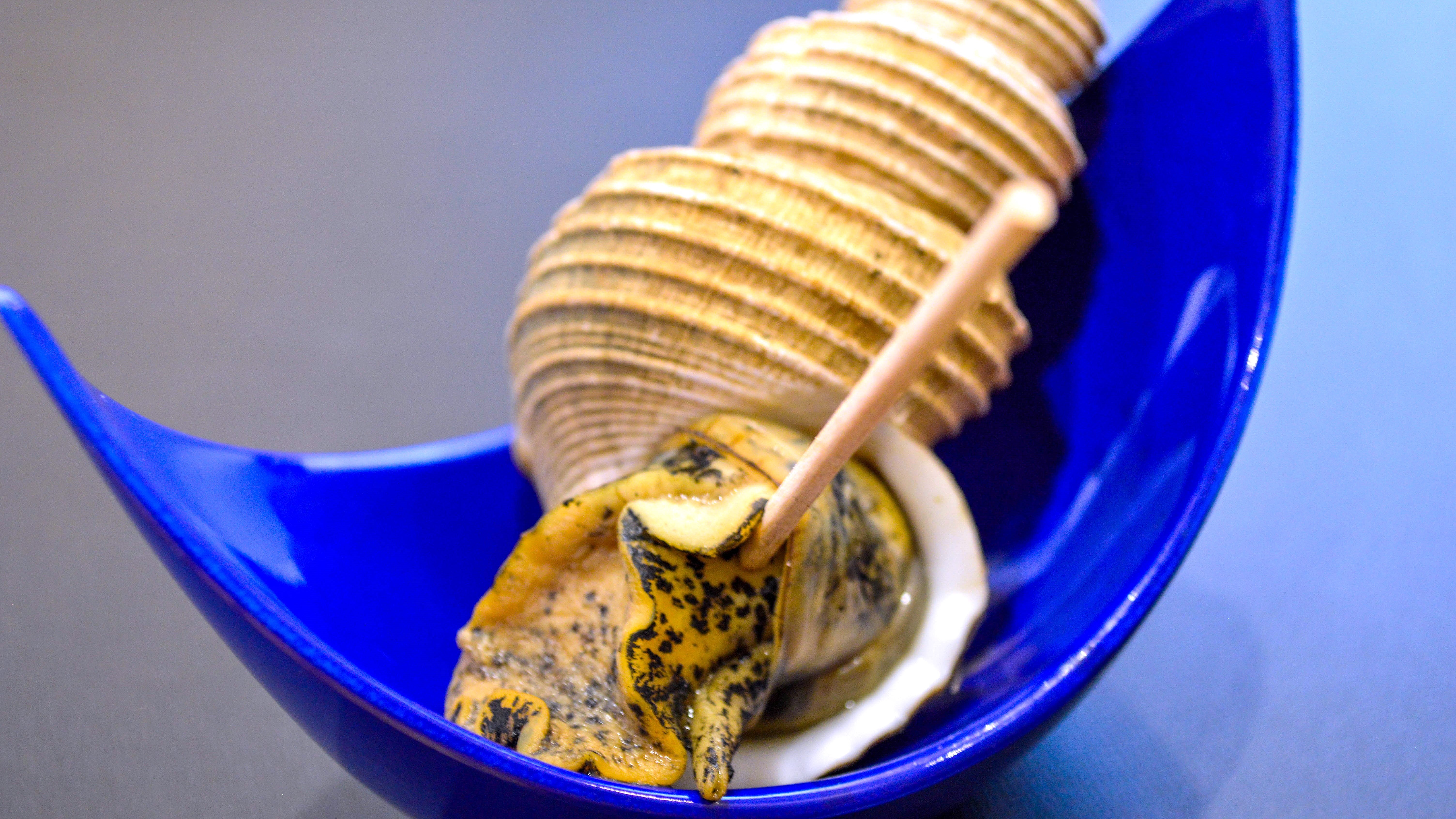 広田湾産 つぶ貝の磯煮