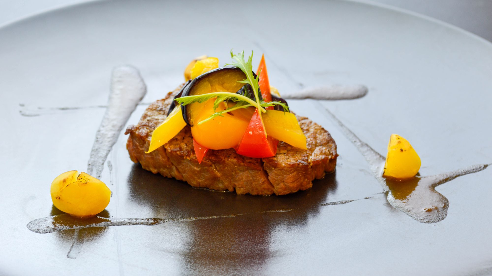 薫_2025秋料理｜牛ロースステーキ