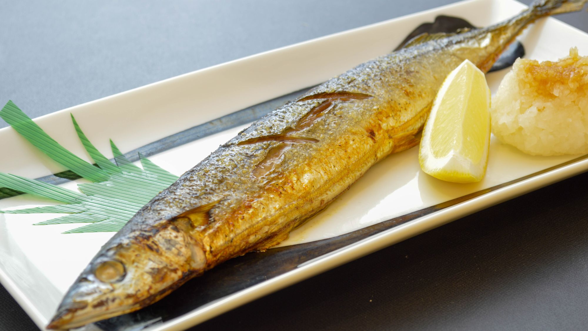 薫_2025秋料理｜さんま塩焼き