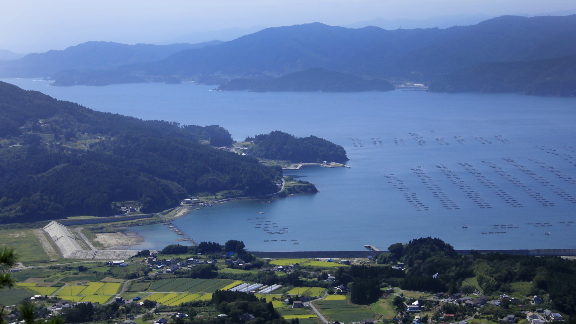 【広田湾】当館から車で約17分