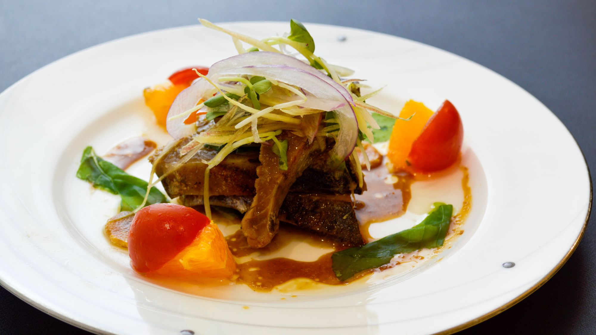 凪_2025秋料理｜かつおタタキ