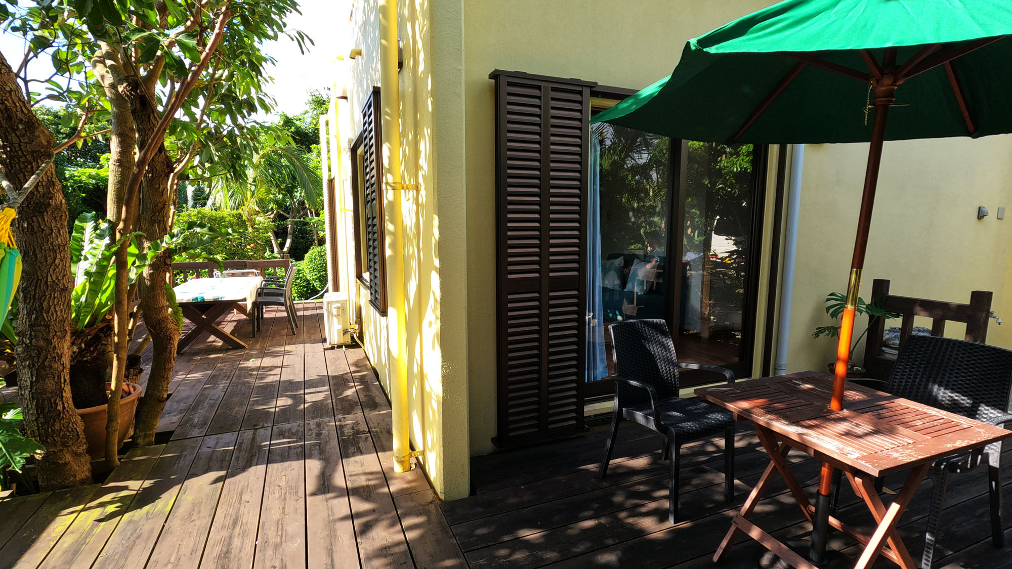 ウッドデッキ◆自然を満喫！*