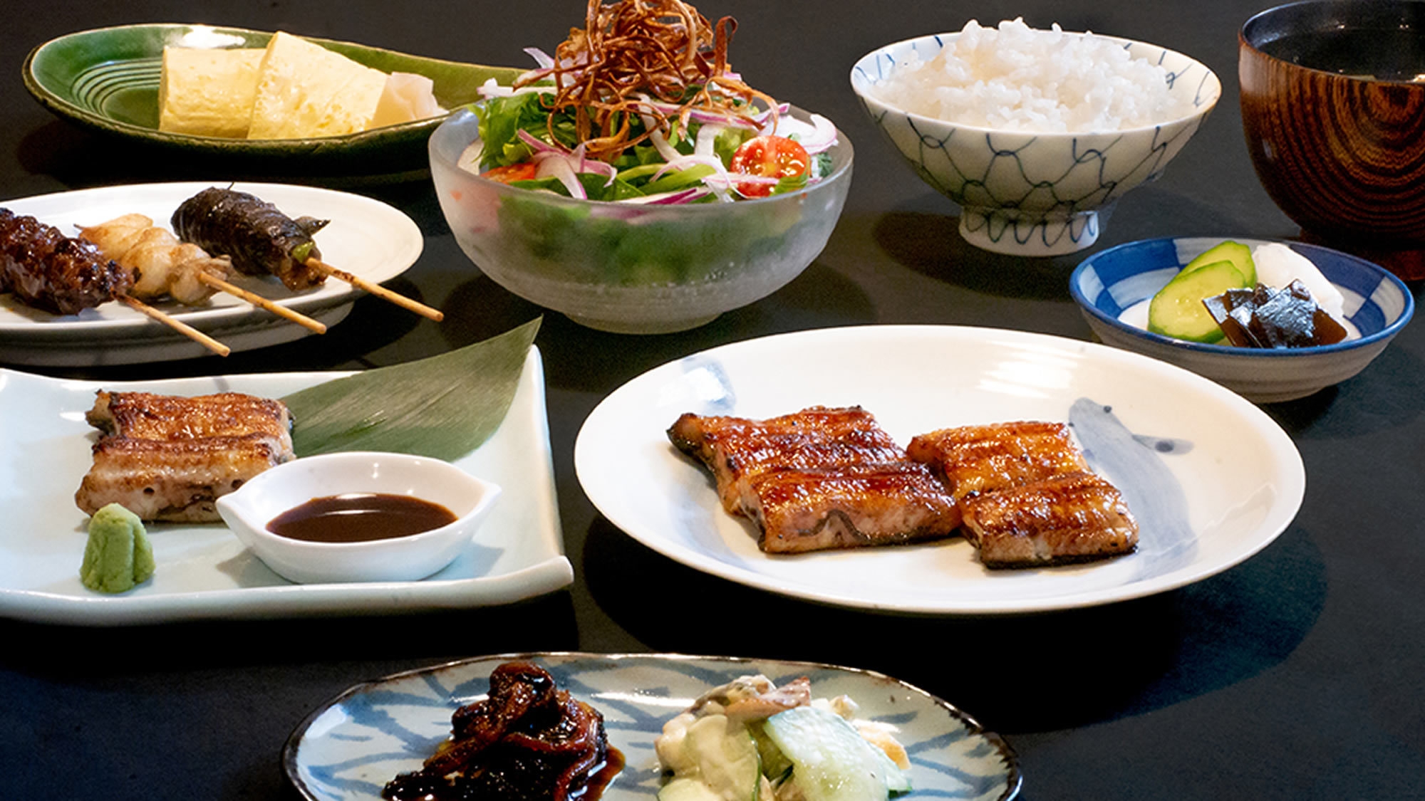 【うなぎ】花遊小路「江戸川」 鰻専門店でいただくオリジナルコース 〜2食付〜