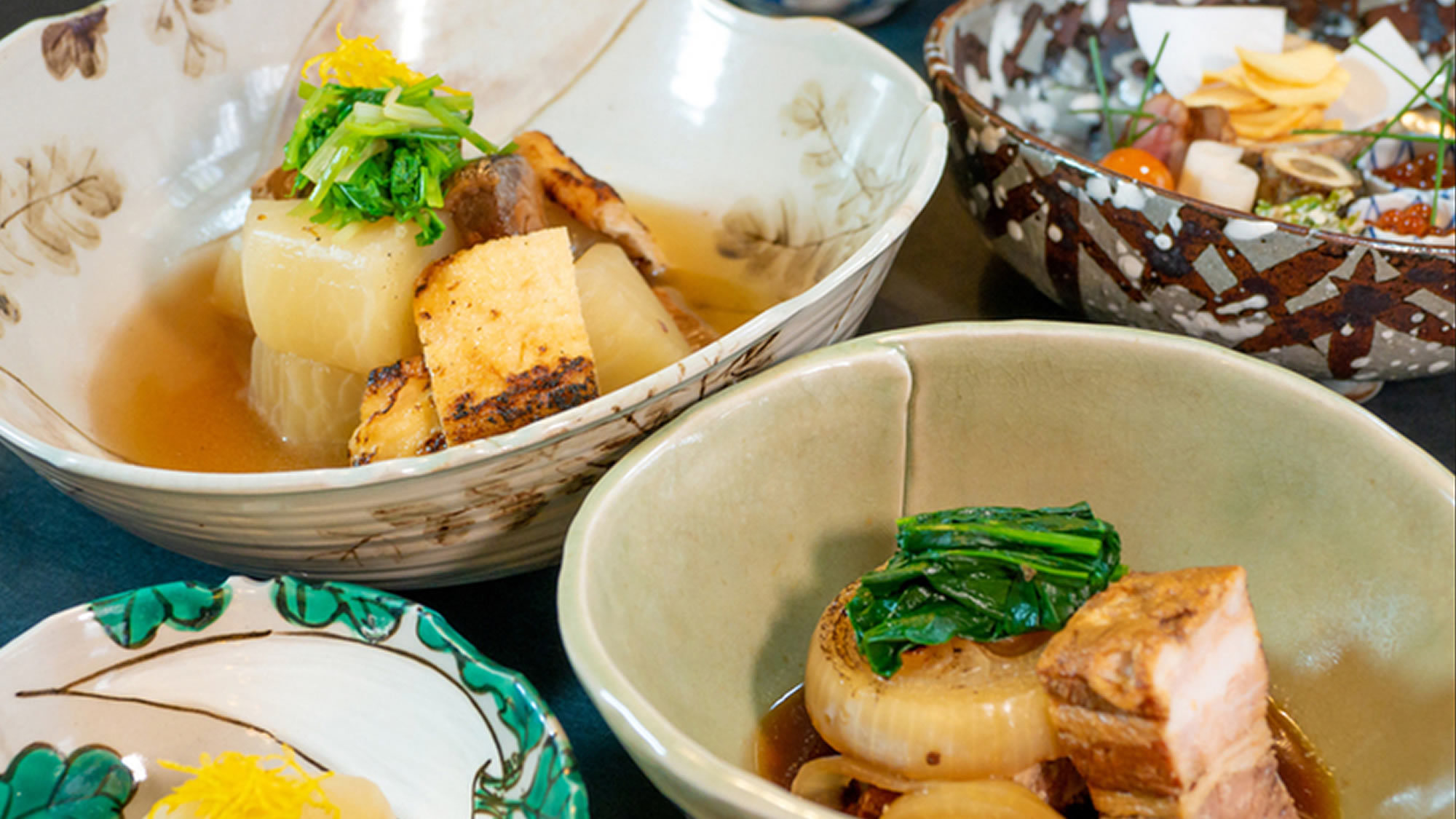 【和食・おばんざい】祇園「しぐれ茶屋侘助」の季節のおまかせコース 〜2食付〜