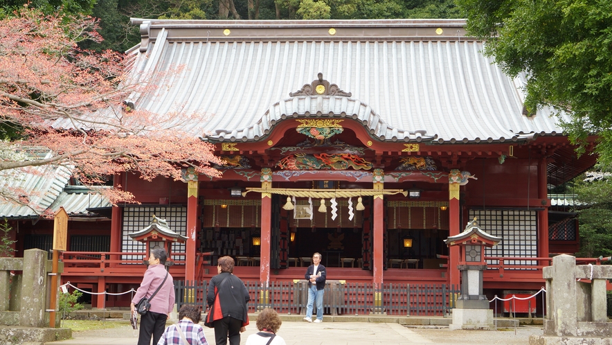 勝守で有名な「熱海伊豆山神社」