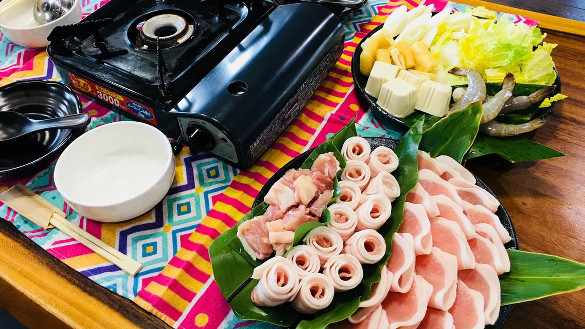 冬季限定！アグー豚しゃぶしゃぶプラン【１泊2食付】