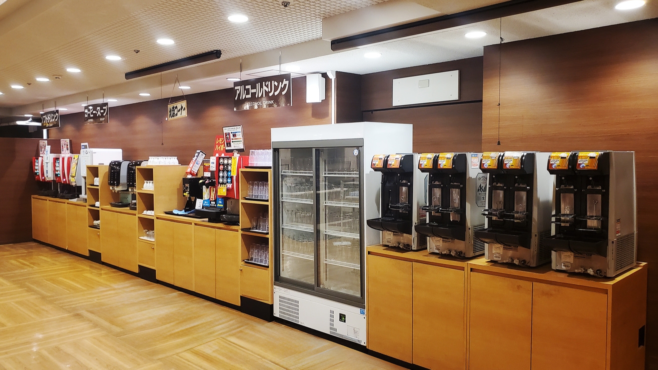 【北海道産黒毛和牛とひこま豚のしゃぶしゃぶ付】1泊2食バイキングプラン（90分無料飲み放題付）