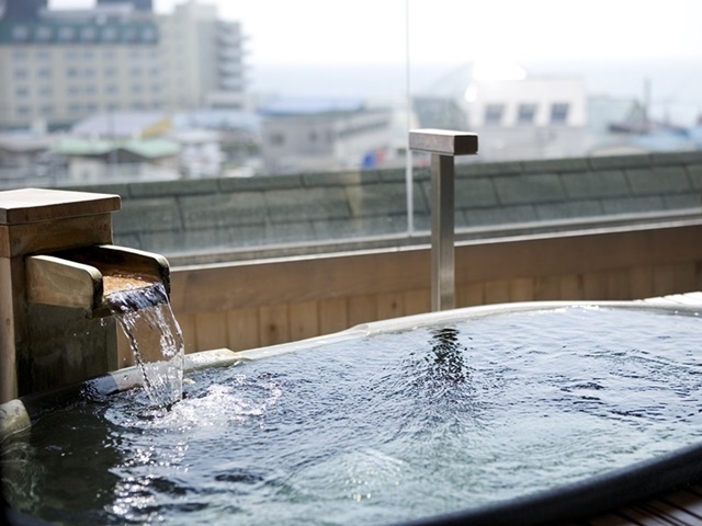 チェックインからアウトまで使い放題！「最上階の展望露天風呂貸切」プラン