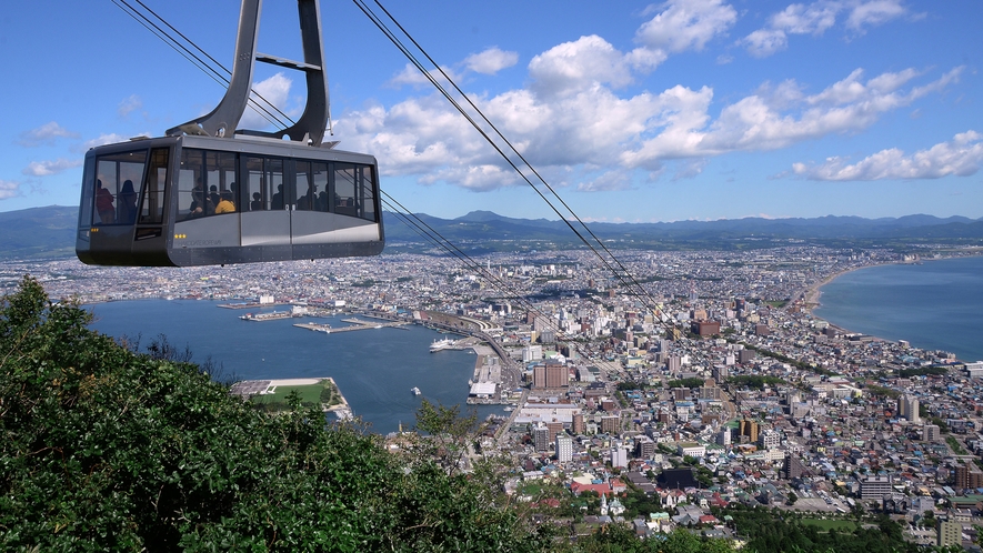 函館山ロープウェイ（夏）