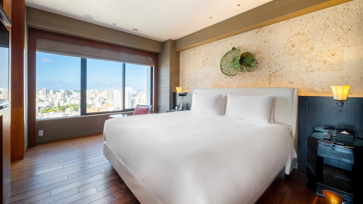 Hyatt Regency Naha, Okinawa(部屋(ベッドルーム))