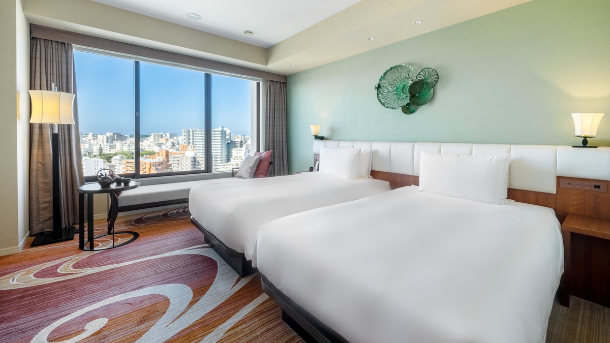 Hyatt Regency Naha, Okinawa(部屋(ベッドルーム))