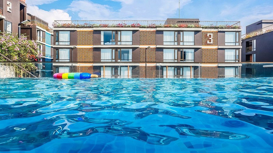 バルコニー コートヤード シラチャ ホテル アンド サービス