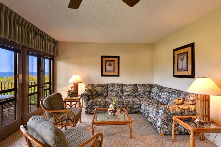 １ベッドルーム オーシャンビュー リビング 一例