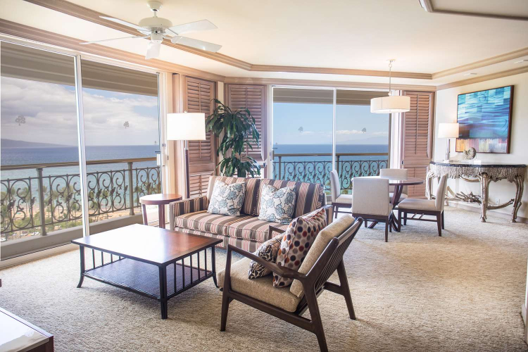 ナプア クラブ グランドスイート リビングルーム 一例