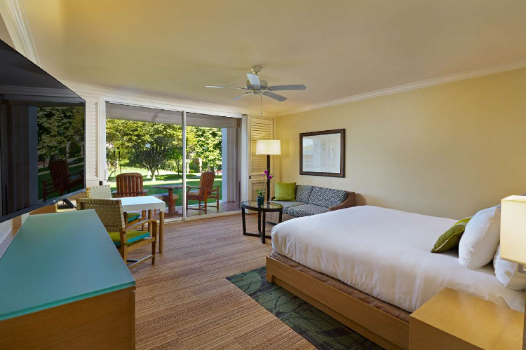 ガーデンビュー キングベッド1台 一例