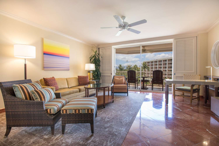 ナプア クラブ ナニスイート リビングルーム 一例