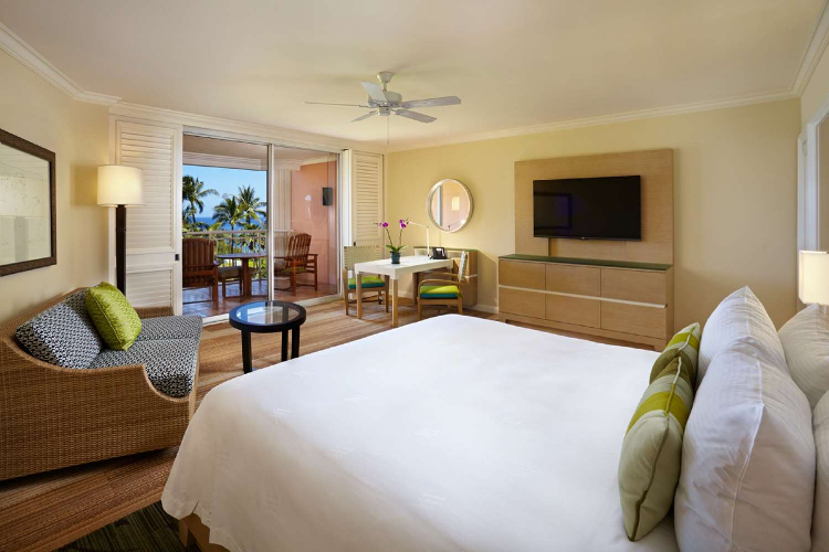 オーシャンビュー キングベッド1台 一例