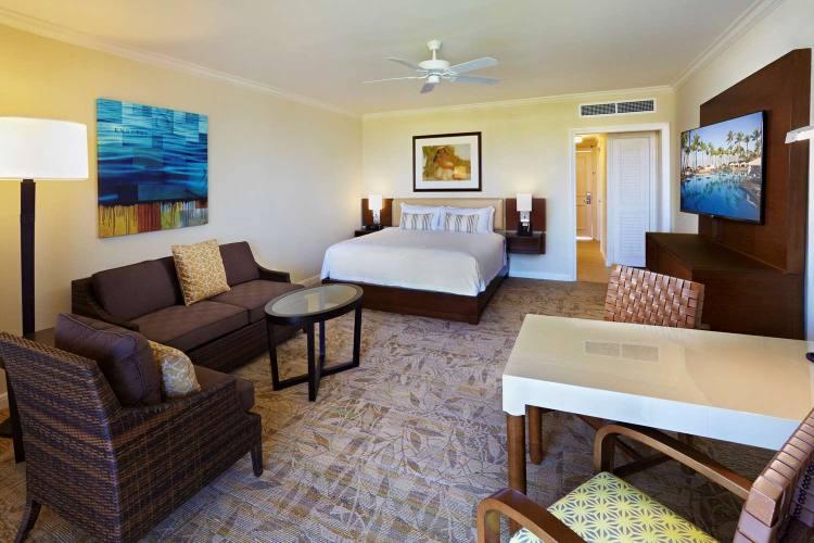 ナプア クラブルーム キングベッド1台 一例