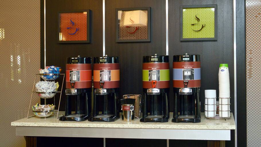 無料コーヒー・紅茶サービス