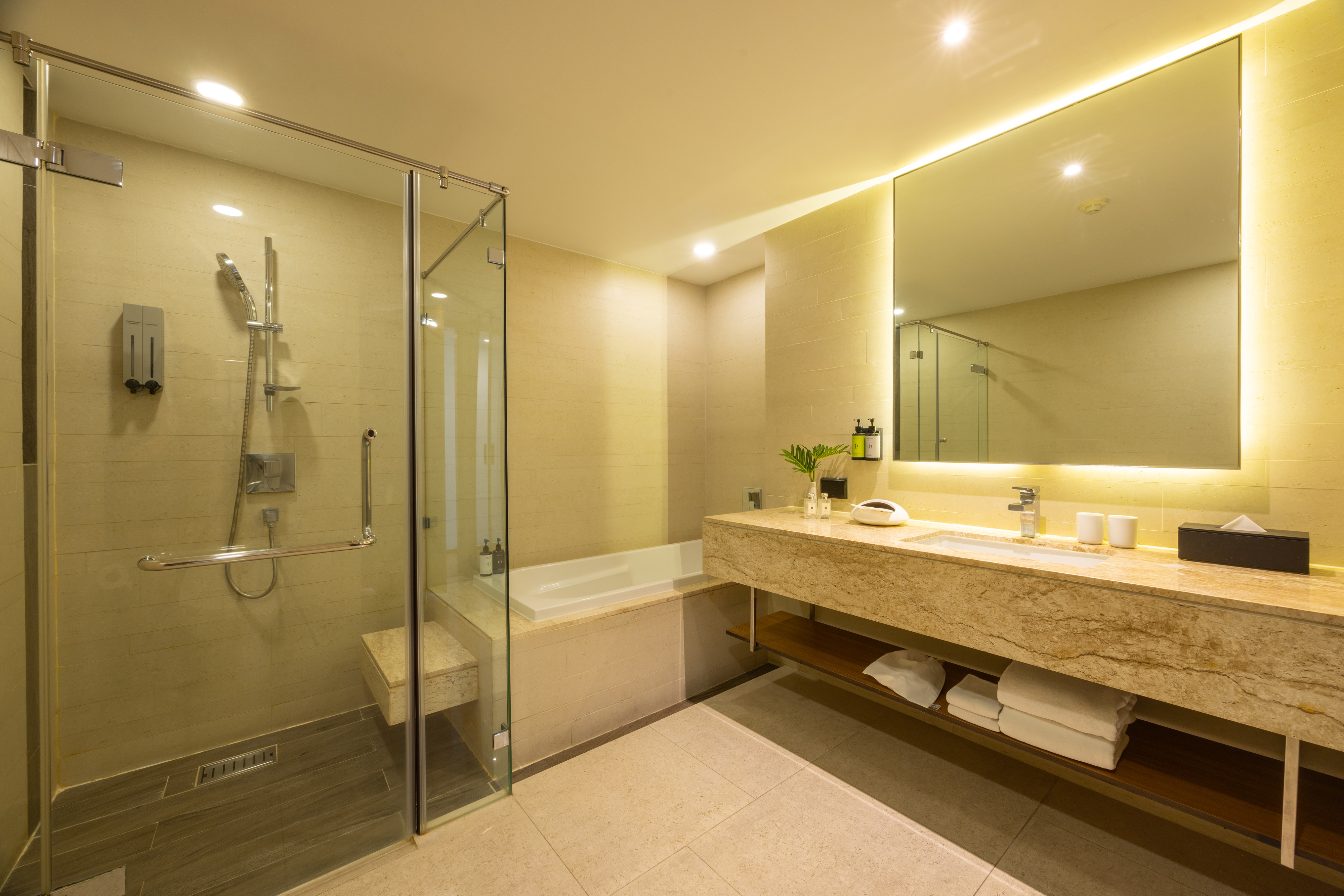 One Bedroom Duplex Suite - Bathroom