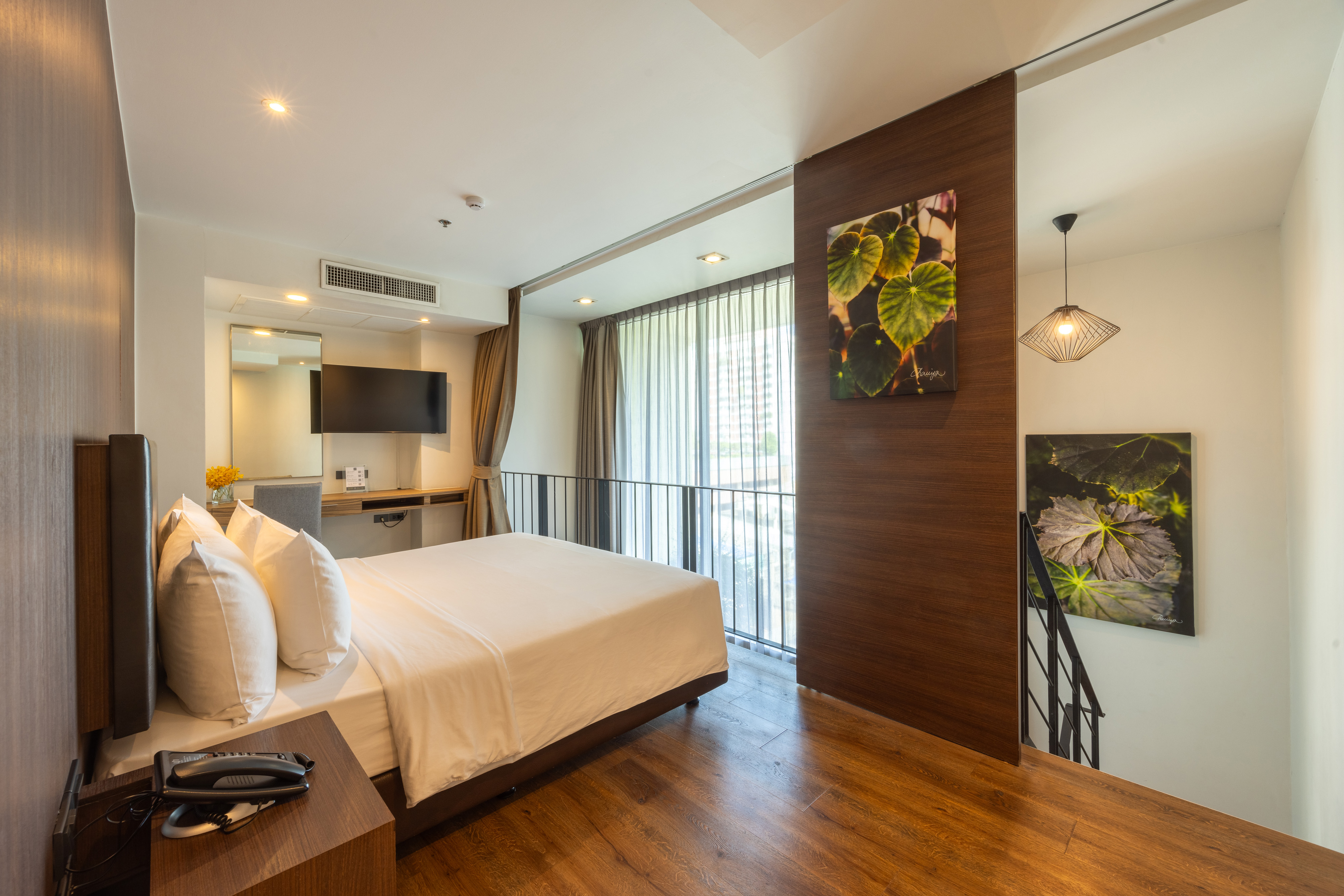 One Bedroom Duplex Suite - Bedroom