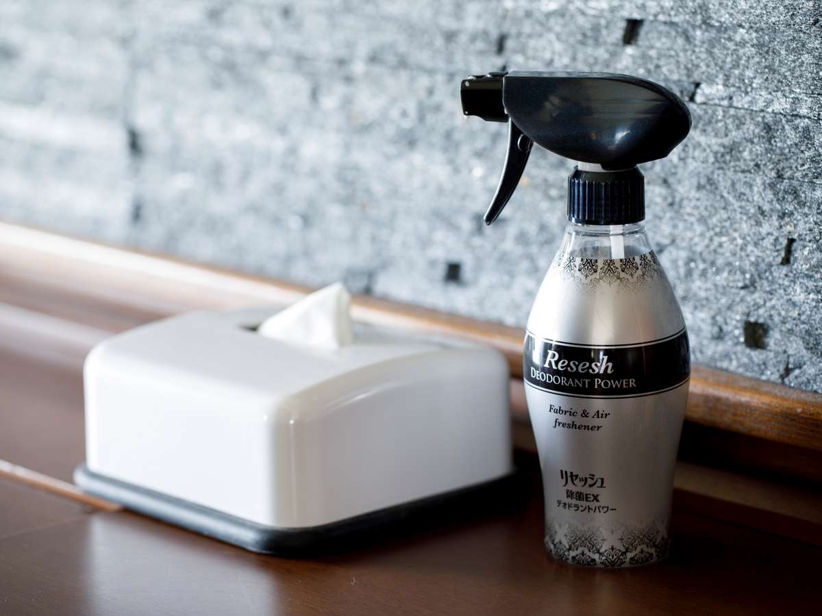 ＜全客室＞消臭スプレー