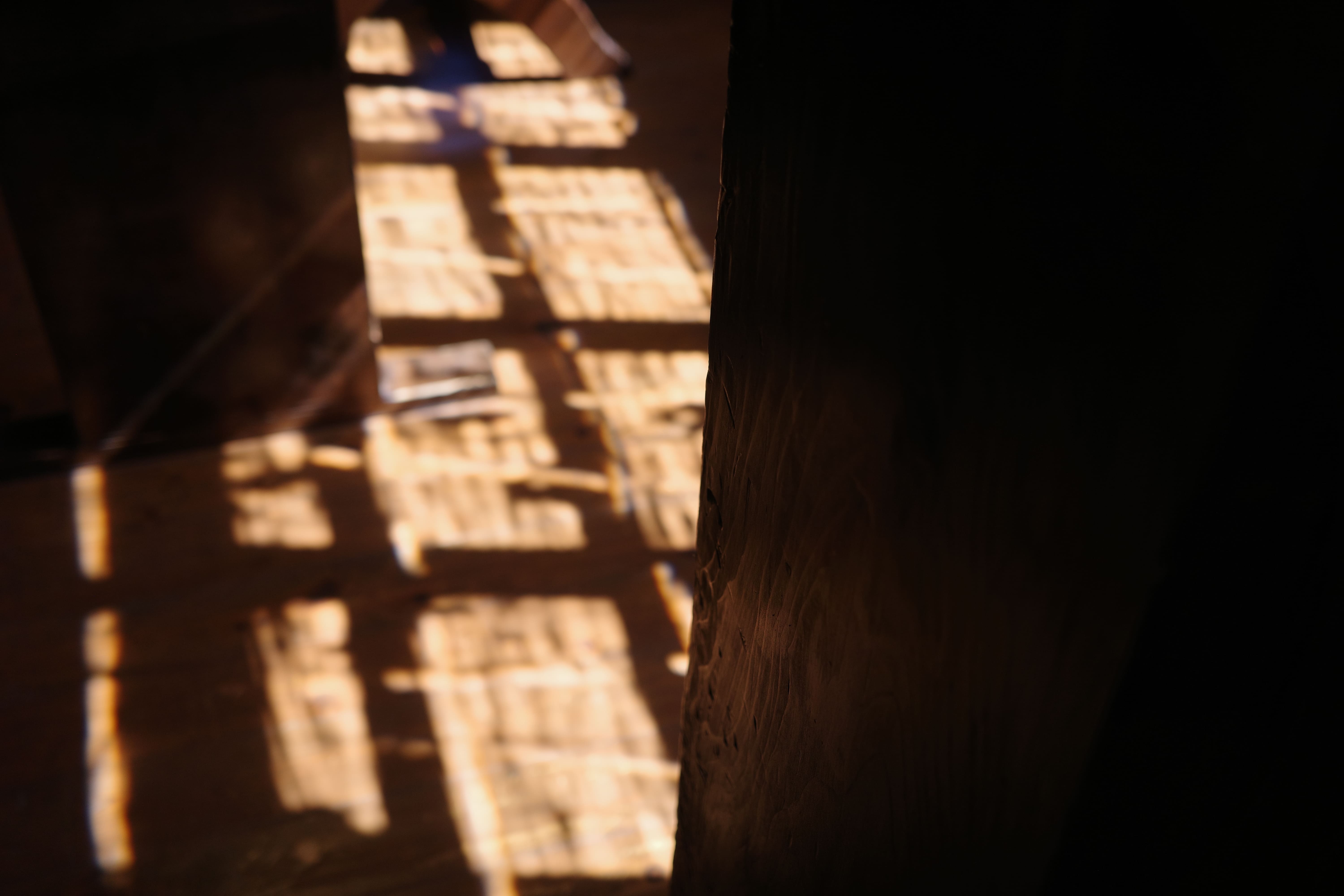 カフェラウンジへの陽光