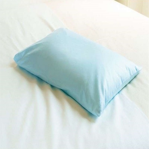 【青色枕】　ご家庭でそば殻などの枕をお使いの方や高い枕をお好みの方にお勧めです。